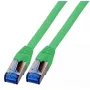 Networking kabelis EFB Elektronik K5525FGN.1,5 RJ-45 Cat6a 1.5m zaļa