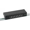 Plākšņu panelis EFB Elektronik 37737SW.8 RJ-45 10000 Mbit/s Melns 1U