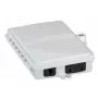 Optiskās šķiedras āra sienas sadales kārba EFB Elektronik FTTH, 2x SC simplex vai LC duplex, IP65