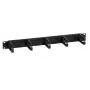 Kabeļu pārvaldības panelis EFB Elektronik 699992TS, 19 collas (48,3 cm), 482,6 × 44,5 mm, melna plastmasa