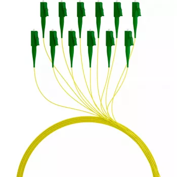 EFB Elektronik FTTH-PIGTAIL-LCA1 2m LC/APC 6x LC OS2 optiskās šķiedras kabelis