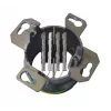 Kontaktligzda EFB Elektronik FTTH-OUTLET-SC-OM3 balta