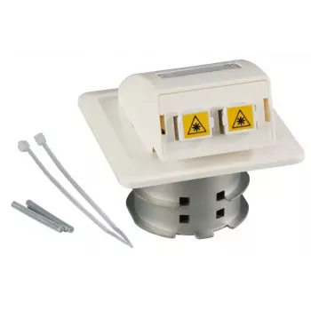 Kontaktligzda EFB Elektronik FTTH-OUTLET-SC-OM3 balta