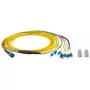 Optiskās šķiedras kabelis EFB Elektronik MTPF08LCOS2-2 2 m