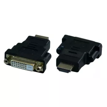 Saskarnes adaptera karte EFB Elektronik EB470V2 — HDMI ieeja uz DVI-D izeju, melna