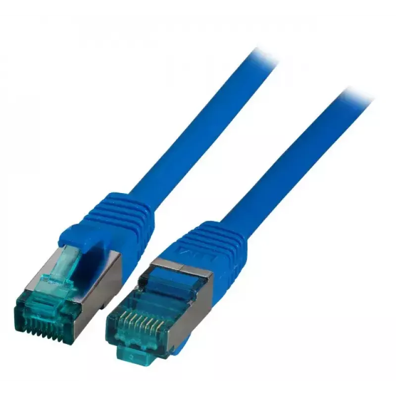 Tīkla kabelis EFB Elektronik MK6001.50BL RJ-45 Cat6a 50m Zils