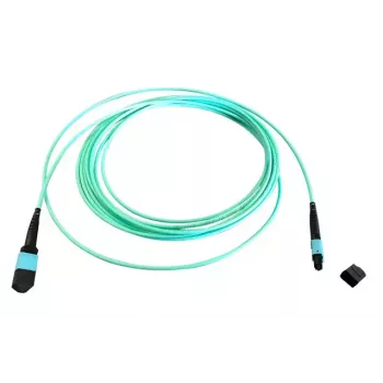 Optiskās šķiedras MTP kabelis EFB Elektronik MTPF12MTPFOM3-2-A — OM3, 2 m, 50 µm, ūdens zils