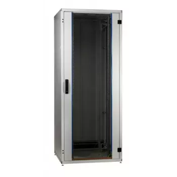 Brīvi stāvošs skapja statnis EFB Elektronik PRO-2486GR.G1SV 24U, maks. slodze 1000 kg, atslēgas slēdzene, IP20, pelēks