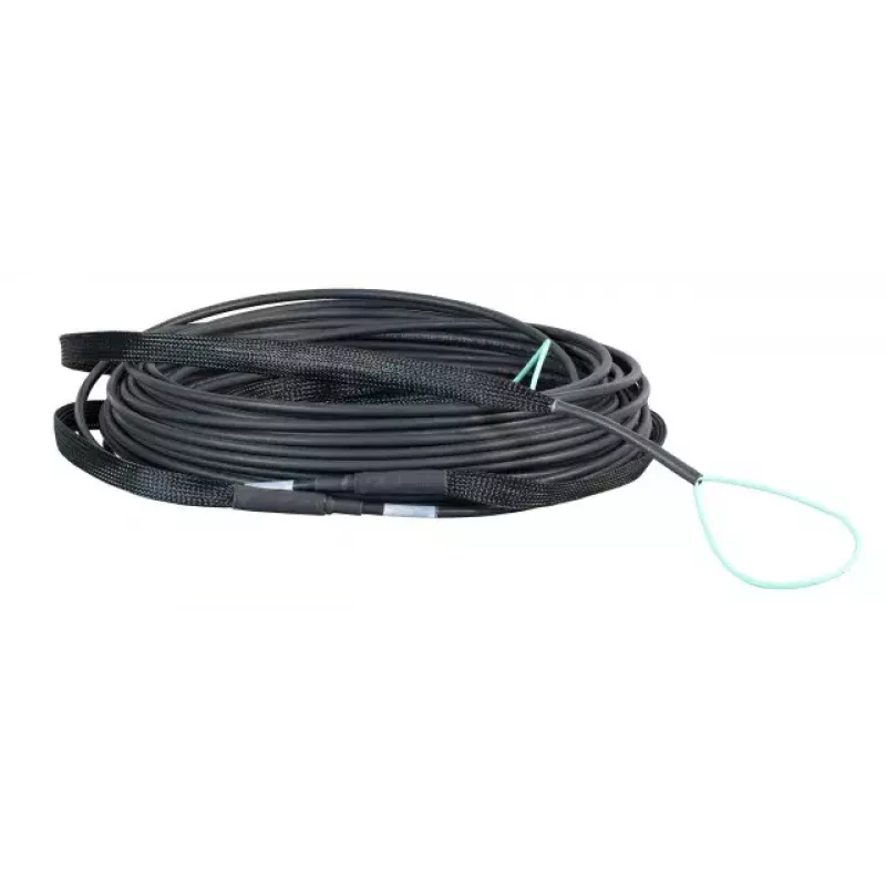 Optiskās šķiedras kabelis EFB Elektronik O8322L160OM3 160 m 8x LC U-DQ(ZN) BH melns