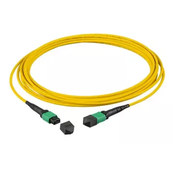 Optiskās šķiedras kabelis EFB Elektronik MTPF48MTPFOS2-5-A MTP OS2 5 m Dzeltens