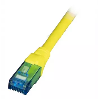 Tīkla komutācijas kabelis EFB Elektronik K8109GE.1 Cat6a U/UTP RJ-45 uz RJ-45 Dzeltens 1 m