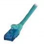 Tīkla kabelis EFB Elektronik K8109GN.0 0,5 m Cat6a U/UTP RJ-45 zaļš