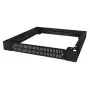 Plaukta pjedestāls EFB Elektronik 691750TS.66PB — tērauds, melns, 600×600×100 mm