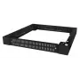 Stativa cokols EFB Elektronik 691750TS.88PB, tērauda korpuss, 800×800×100 mm, melns