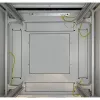 Rack cabinet EFB Elektronik PRO-3380GR.G1SV 33U freestanding, IP20, max load 1360 kg, pelēka
