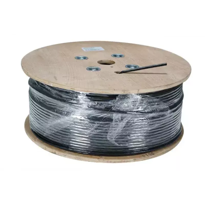 Tīkla kabelis EFB Elektronik 99733.250-CPR Cat7 S/FTP (S-STP) 250 m Melns