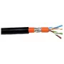 Tīkla kabelis EFB Elektronik 99733.250-CPR Cat7 S/FTP (S-STP) 250 m Melns