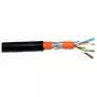 Tīkla kabelis EFB Elektronik 99733.50-CPR Cat7 S/FTP (S-STP) melns 50 m