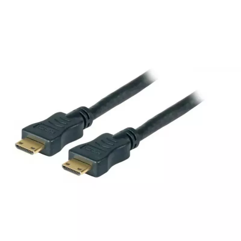 HDMI kabelis EFB Elektronik K5429.5V2 5m Type C Mini melns