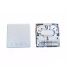 Tīkla sadales kārba EFB Elektronik FTTH-BOX-IN-6, plastmasas korpuss, 80×80×28 mm, balta