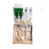 Tīkla sadales kārba EFB Elektronik FTTH-BOX-IN-6, plastmasas korpuss, 80×80×28 mm, balta