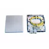 Tīkla sadales kārba EFB Elektronik FTTH-BOX-IN-6, plastmasas korpuss, 80×80×28 mm, balta