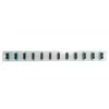 Priekšējā paneļa piederums EFB Elektronik SB-FP-12SC-D-V-OM3 — 1U statīva montāža, 12 SC, pelēks, 432×13×43,5 mm