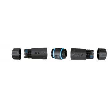 RJ45 Cat.6 IP68 adapter EFB Elektronik model IP68DFKRJ45WP — ūdensnecaurlaidīgs Ethernet savienotājs