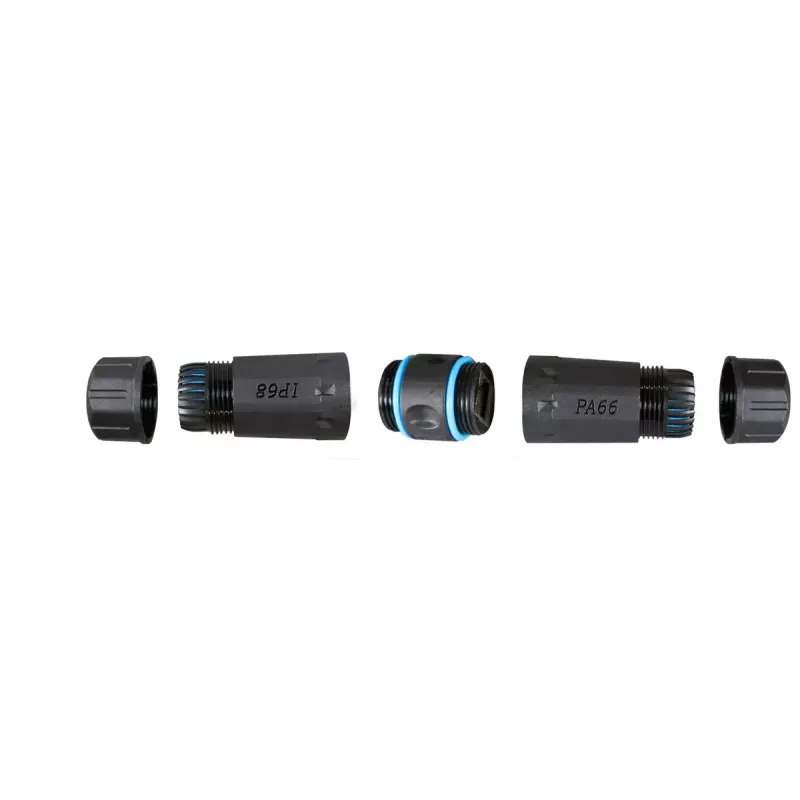 RJ45 Cat.6 IP68 adapter EFB Elektronik model IP68DFKRJ45WP — ūdensnecaurlaidīgs Ethernet savienotājs