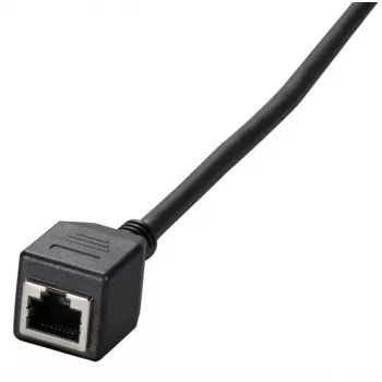 Tīkla kabelis EFB Elektronik K5546SW.10 RJ-45 Cat6a 10 m Melns