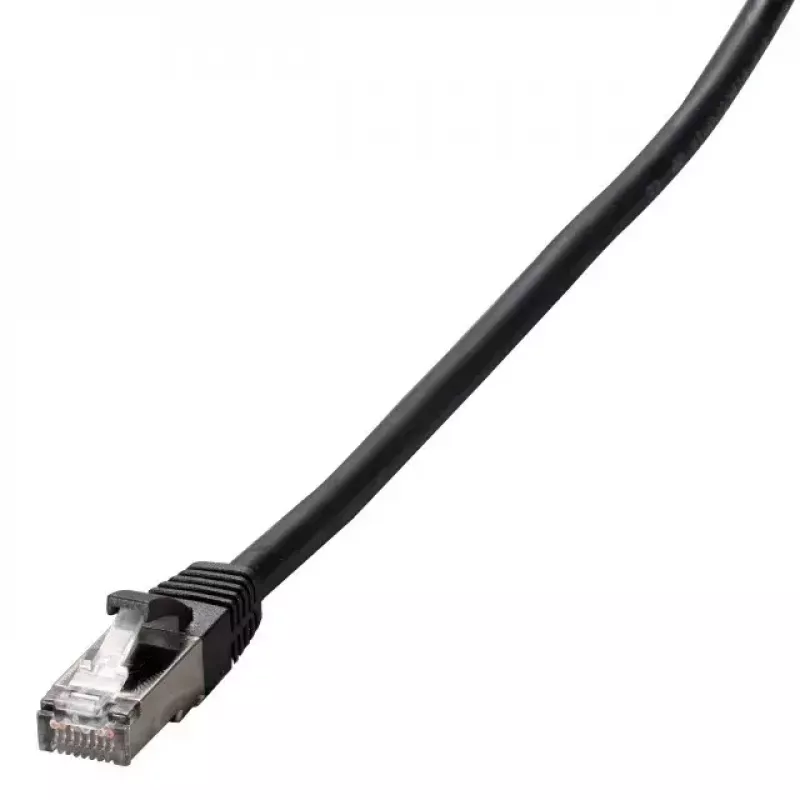 Tīkla kabelis EFB Elektronik K5546SW.10 RJ-45 Cat6a 10 m Melns