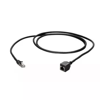 Tīkla kabelis EFB Elektronik K5546SW.10 RJ-45 Cat6a 10 m Melns