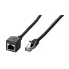 Tīkla kabelis EFB Elektronik K5546SW.5 RJ-45 Cat6a 5 m Melns