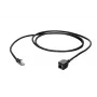 Tīkla kabelis EFB Elektronik K5546SW.5 RJ-45 Cat6a 5 m Melns