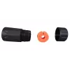 EFB Elektronik IP68DFKRJ456AWP vadu savienotājs 2x RJ-45 Melns