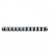 Plāksteru paneļa piederums EFB Elektronik SB-FP-6SC-D-V-OM4 — statīva montāža 1U, 432×13×43,5 mm, pelēks