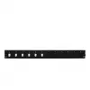 Patch panel accessory EFB Elektronik SB-FP-6SC-S-OM3 — 1U rack mount, 6x SC, OM3, 432×13×43,5 mm, pelēks