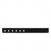 Patch panel accessory EFB Elektronik SB-FP-S-6SC-S-OM3 — 1U rack mount, 6 SC sockets, OM3, 432×13×43.5 mm, Melns
