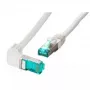 Tīkla kabelis EFB Elektronik MK6001W.1G RJ-45 Cat6a 1 m pelēks