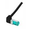 Tīkla kabelis EFB Elektronik MK6001W.0,5B 0.5m Cat6a S/FTP Melns