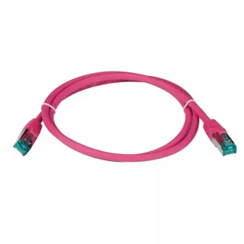 Tīkla kabelis EFB Elektronik MK6001.25MA Cat6a S/FTP (S‑STP) fuksīna krāsā, 25 m, RJ‑45 zeltīti kontakti
