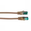 Tīkla kabelis EFB Elektronik MK6001.25BR Cat6a S/FTP (S-STP) 25 m brūns RJ-45 zelta kontakti
