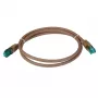 Tīkla kabelis EFB Elektronik MK6001.20BR — Cat6a S/FTP (S-STP), RJ-45 uz RJ-45, 20 m, brūns, zeltīti kontakti