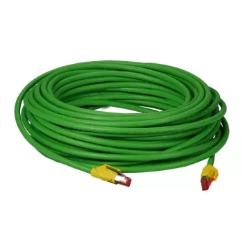 Tīkla kabelis EFB Elektronik K8030.15 — Cat5e SF/UTP (S-FTP), RJ-45 uz RJ-45, 15 m, zaļš/dzeltens