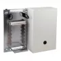 Elektrosadalnes skapis EFB Elektronik 46019N.1V1 — metāla elektriskā kārba, 330×120×550 mm, balta