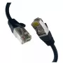 Tīkla kabelis M-Cab EC020200308 RJ-45 Cat8.1 15 m melns