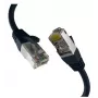 Tīkla kabelis M-Cab EC020200309 RJ-45 Cat8.1 20 m Melns