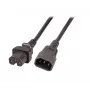 Strāvas kabelis EFB Elektronik EK585.2V2 2 m IEC C14 IEC C15 250 V 10 A