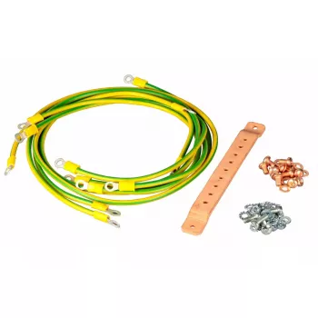 Zemējuma spaile EFB Elektronik K3930V2N zaļa dzeltena varš tērauds
