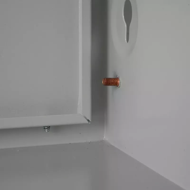 Pie sienas stiprināms skapītis EFB Elektronik 691706VN.1 — 5U, IP20, 50 kg, pelēks